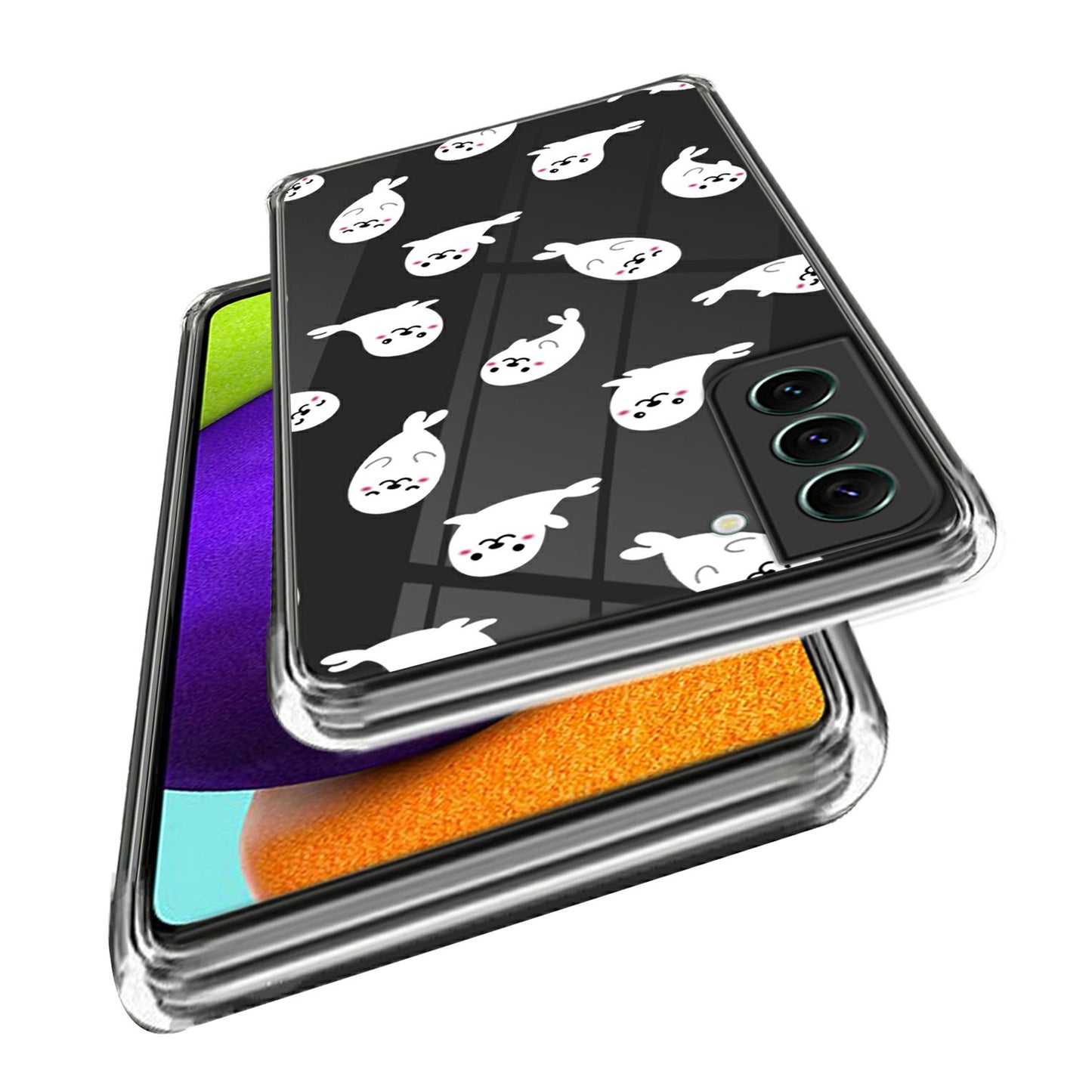 For Samsung Galaxy S24+ Pattern Case Flexible Slim Thin TPU Phone Cover - Seals