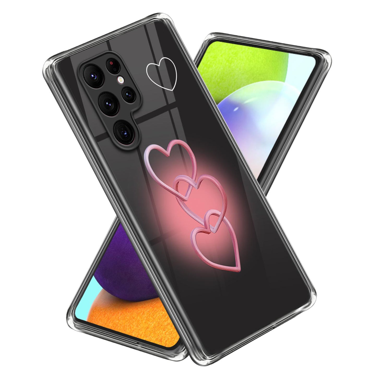 For Samsung Galaxy S24 Ultra Phone Case Pattern Printing Soft TPU Cover - Three-Love