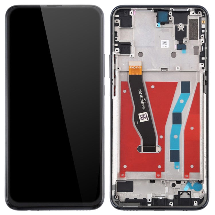 For Huawei Enjoy 10 Plus / P Smart Z / Y9 Prime 2019 Grade C LCD Screen and Digitizer Assembly + Frame Part (COG Technology) (without Logo) - Black
