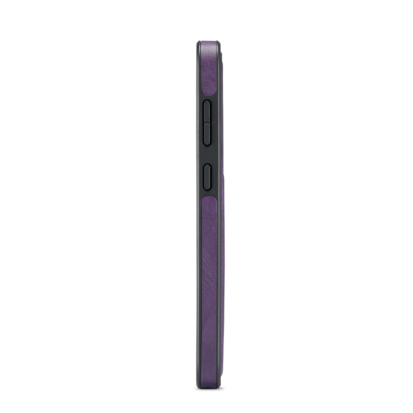 DG.MING For Samsung Galaxy S24+ Cell Phone Case Anti-drop PU Leather Coating Cover - Purple