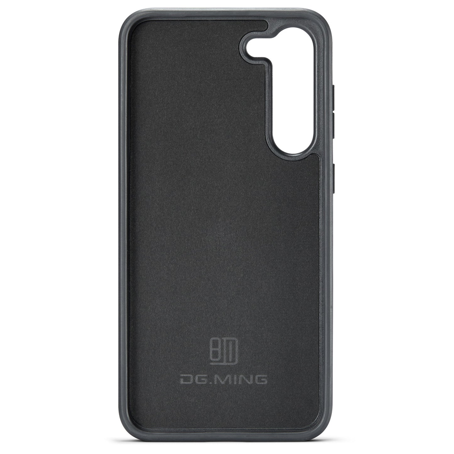 DG.MING For Samsung Galaxy S24+ Cell Phone Case Anti-drop PU Leather Coating Cover - Black