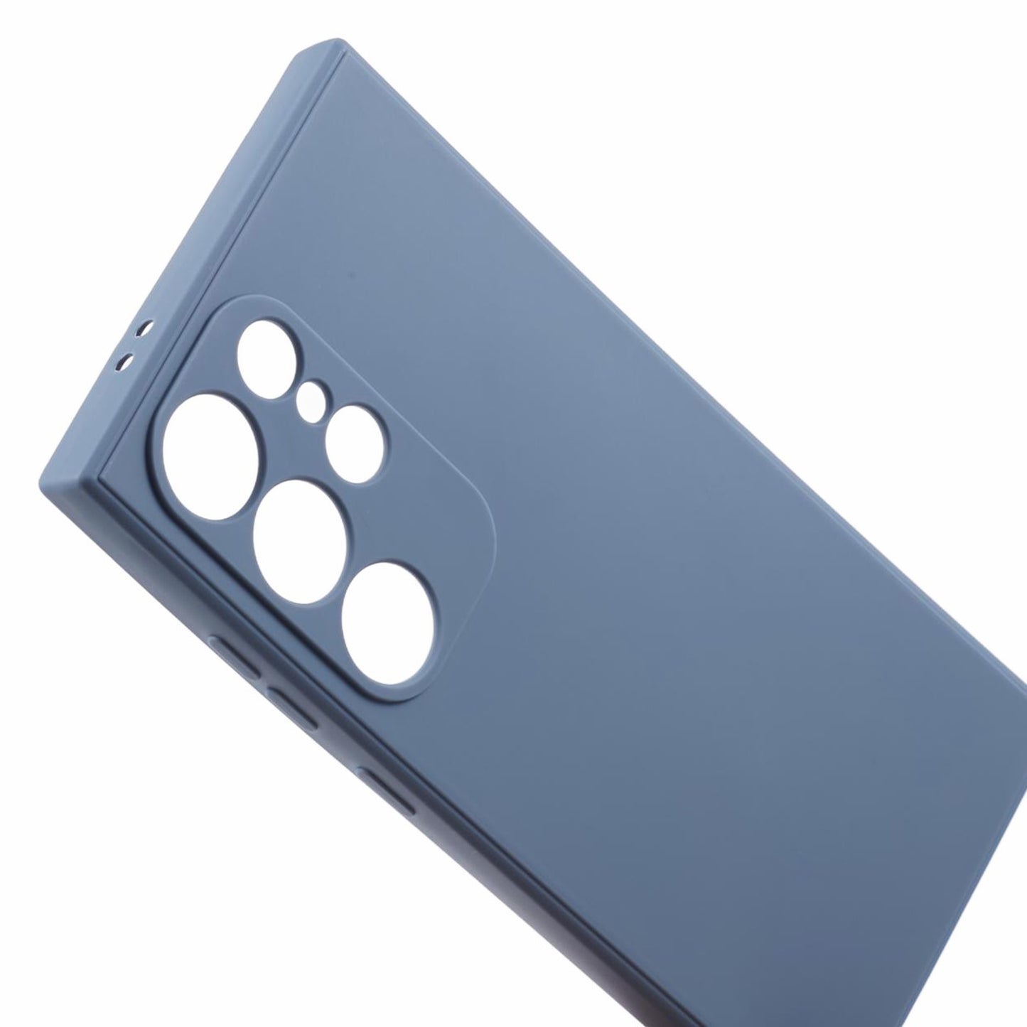 For Samsung Galaxy S24 Ultra TPU Case Straight Edge Protective Phone Cover - Lavender Grey