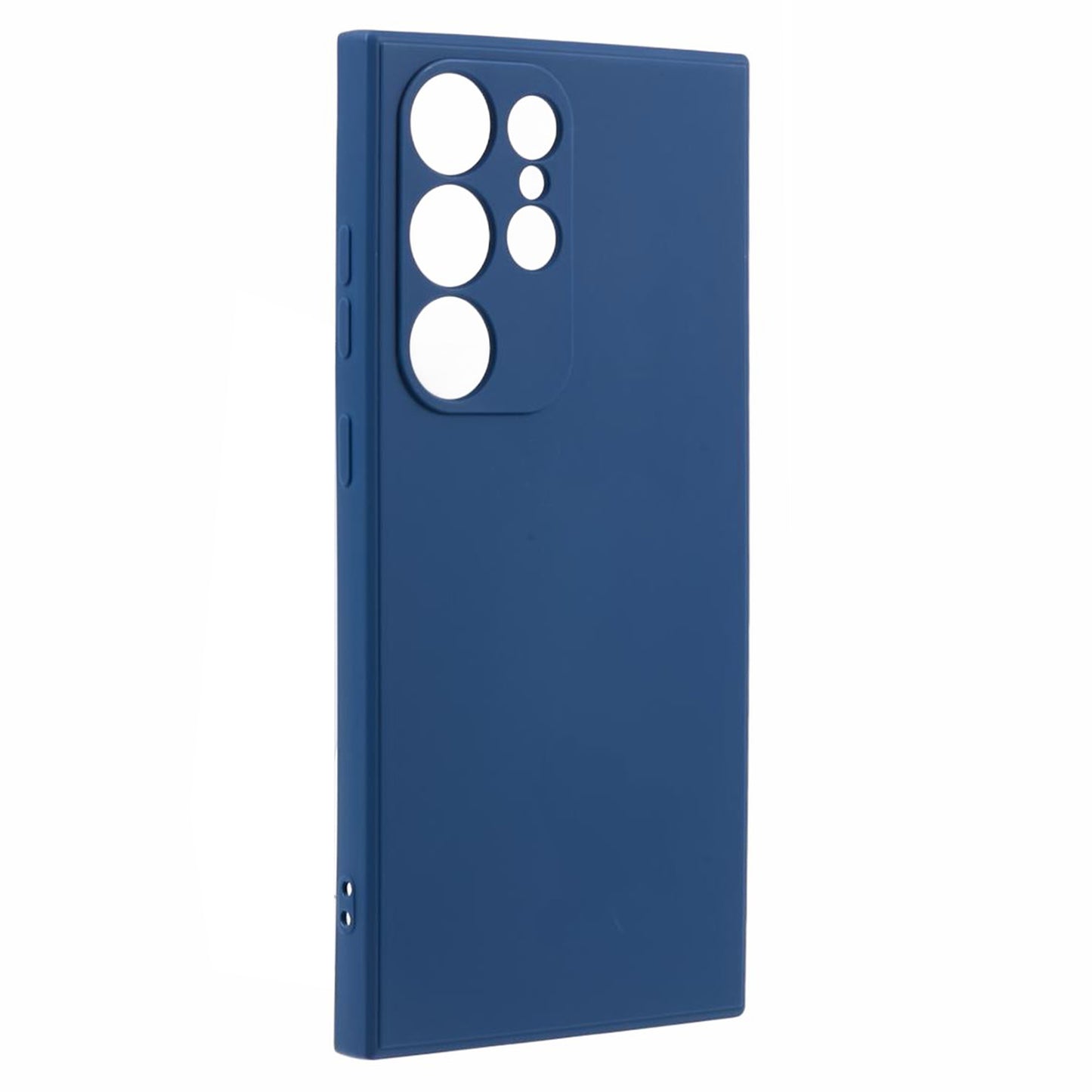 For Samsung Galaxy S24 Ultra TPU Case Straight Edge Protective Phone Cover - Sapphire