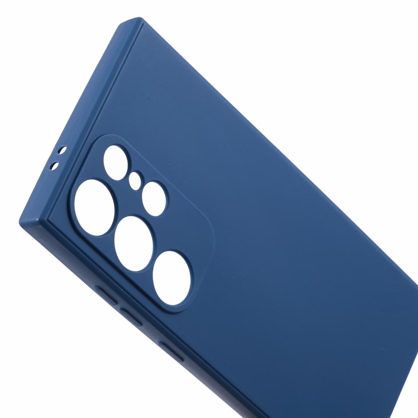 For Samsung Galaxy S24 Ultra TPU Case Straight Edge Protective Phone Cover - Sapphire