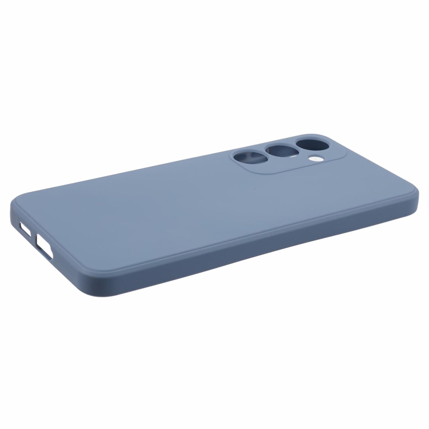 For Samsung Galaxy S24+ Phone Case Straight Edge Slim Design TPU Cover - Lavender Grey