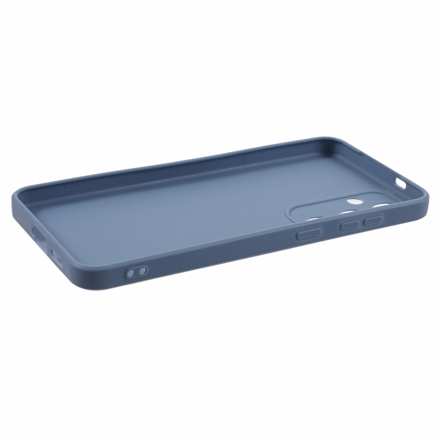 For Samsung Galaxy S24+ Phone Case Straight Edge Slim Design TPU Cover - Lavender Grey