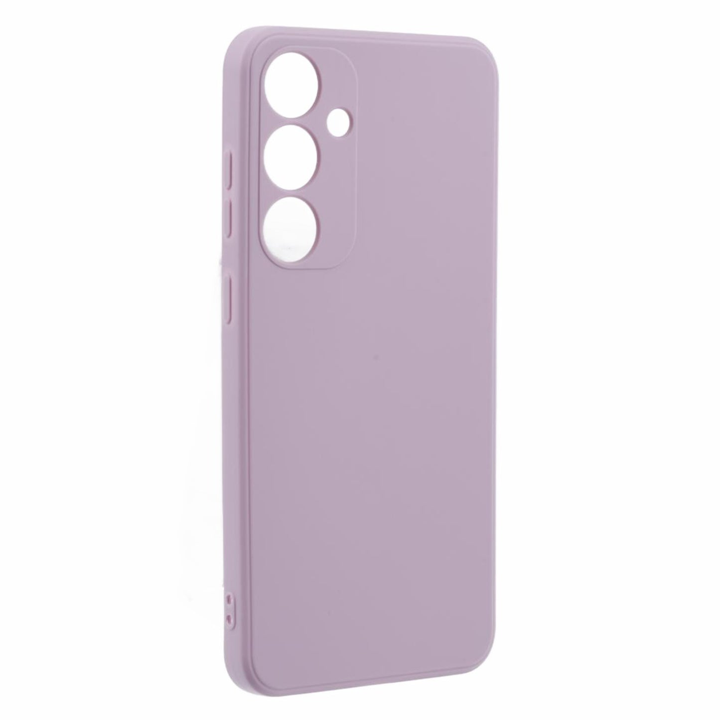 For Samsung Galaxy S24+ Phone Case Straight Edge Slim Design TPU Cover - Purple