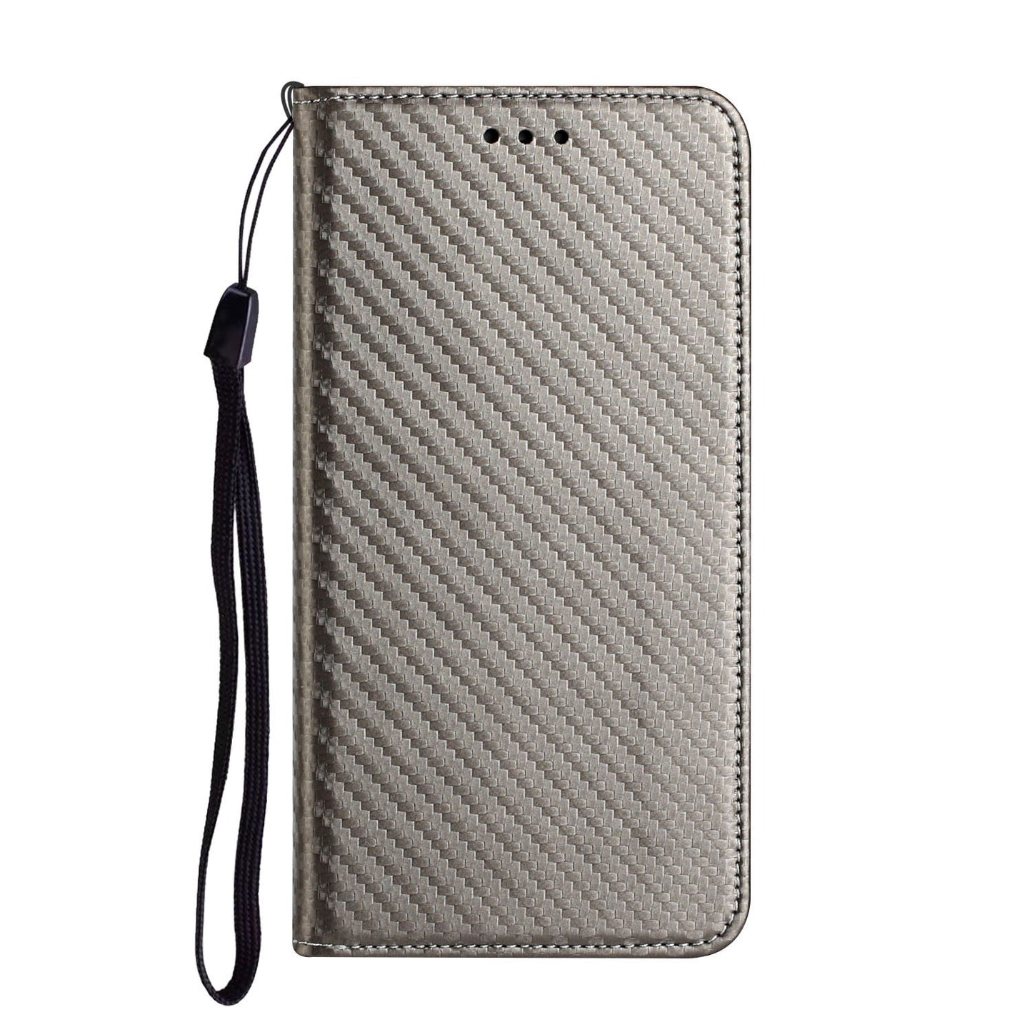 For Samsung Galaxy S24+ Case PU Leather Wallet Phone Stand Cover - Grey