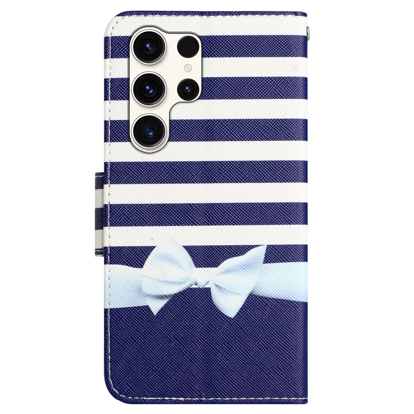 For Samsung Galaxy S24 Ultra Case Pattern Printing Phone Cover with Wallet - Bowknot
