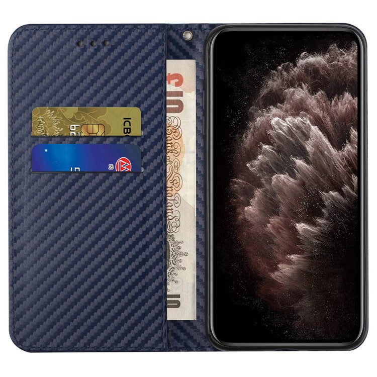 For Samsung Galaxy A05s 4G Case Leather Wallet Magnetic Absorption Cover - Blue