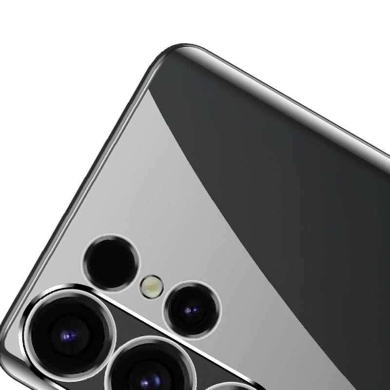 SULADA Nature Series for Samsung Galaxy S24 Ultra TPU Case Electroplated Matte Phone Cover - Black