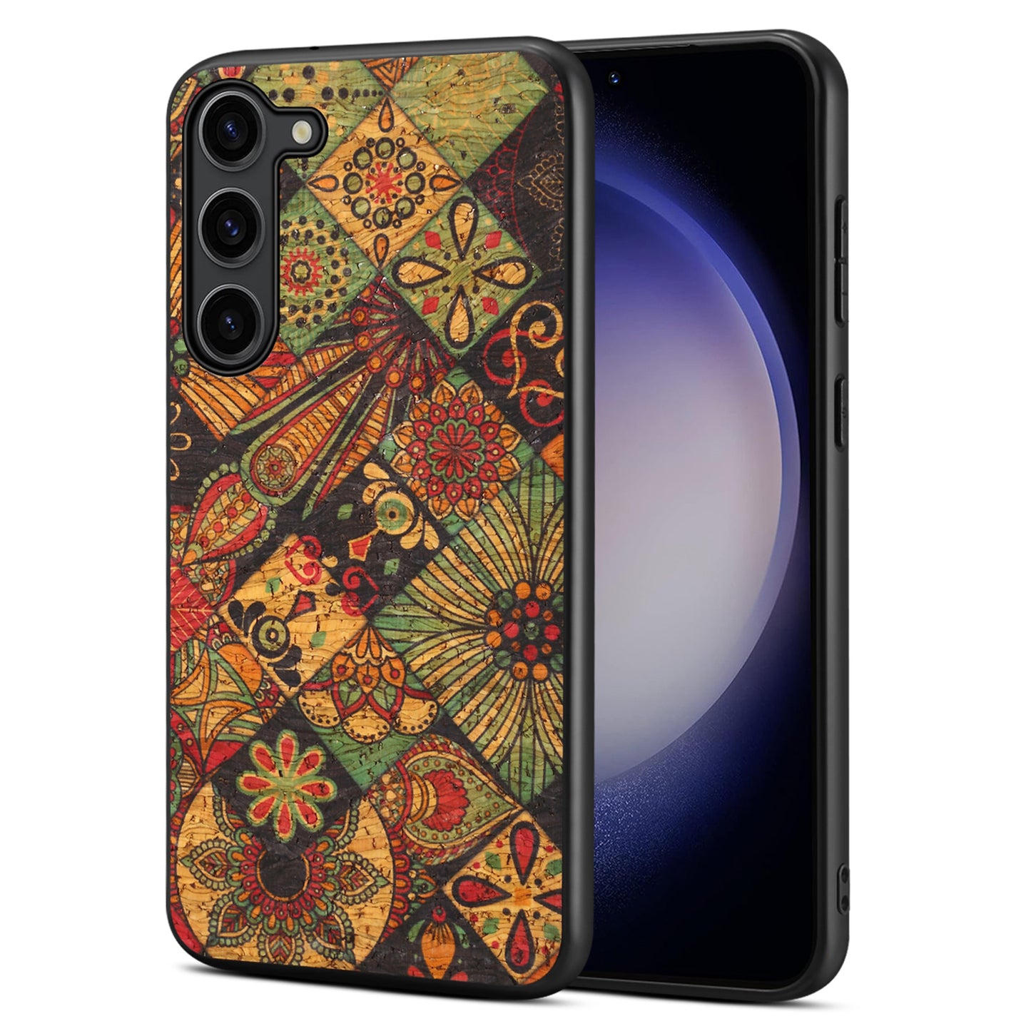 For Samsung Galaxy S24+ Phone Case Four Seasons Floral Elegance - Autumn / Yellow