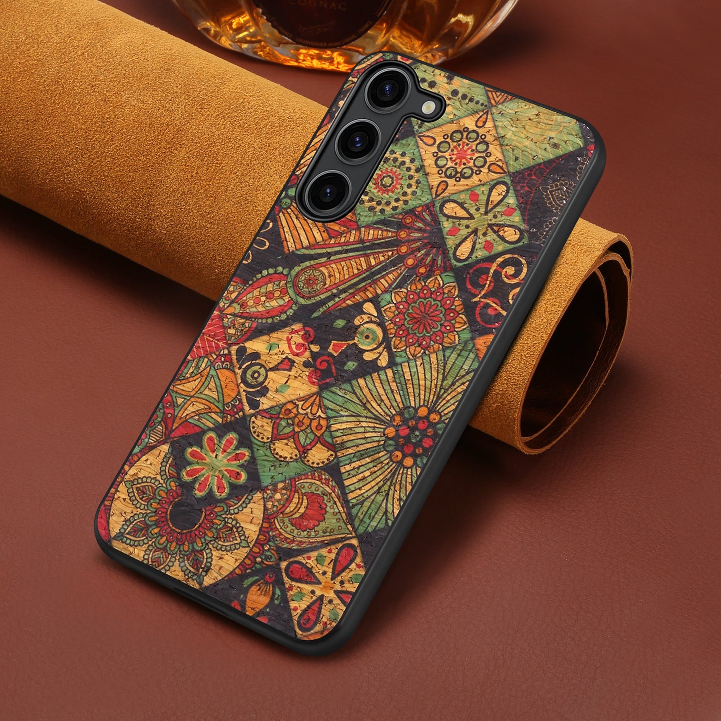 For Samsung Galaxy S24+ Phone Case Four Seasons Floral Elegance - Autumn / Yellow