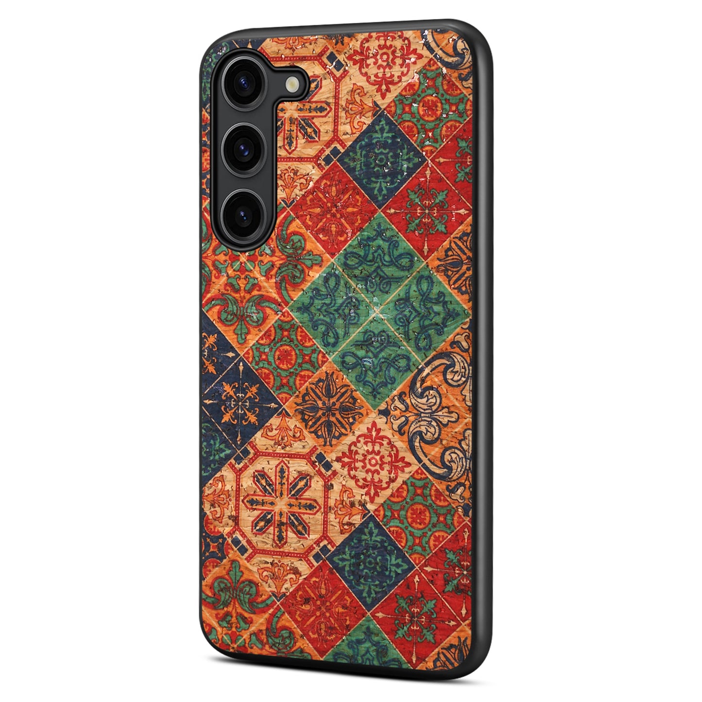 For Samsung Galaxy S24+ Phone Case Four Seasons Floral Elegance - Winter / Blue