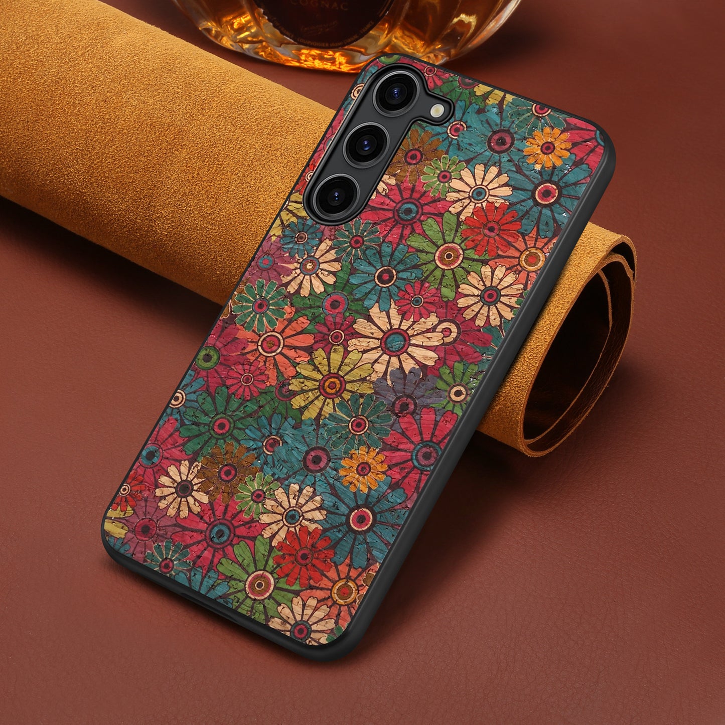 For Samsung Galaxy S24+ Phone Case Four Seasons Floral Elegance - Spring / Green