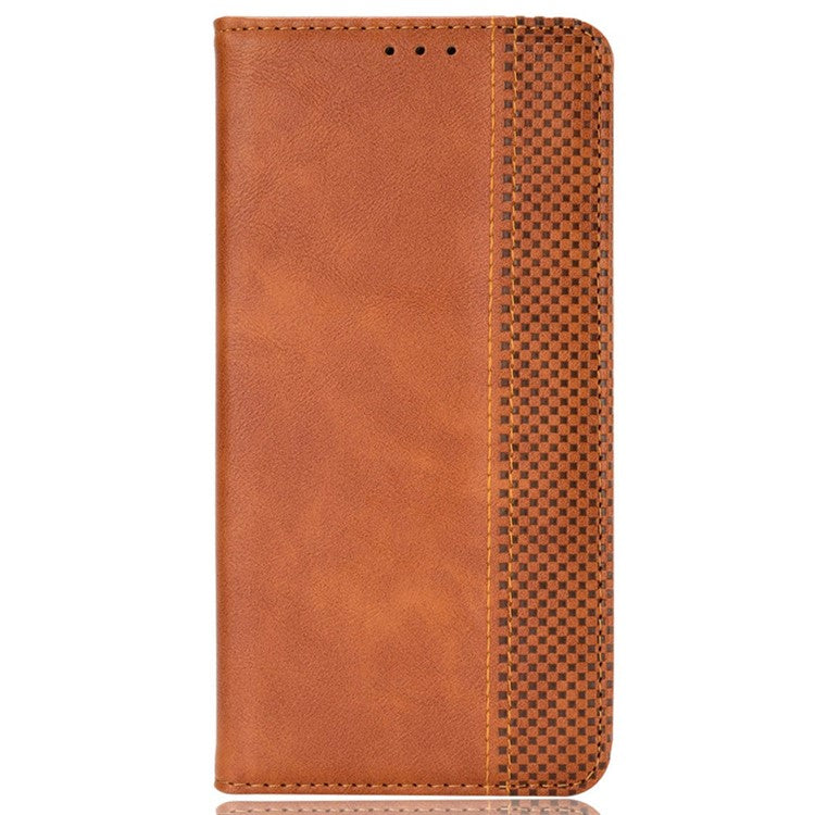 Retro Series For Oppo Find N3 5G / OnePlus Open Case Card Slots PU Leather Phone Covers - Brown
