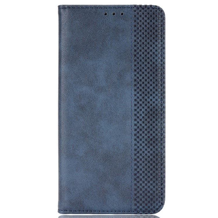 Retro Series For Oppo Find N3 5G / OnePlus Open Case Card Slots PU Leather Phone Covers - Blue