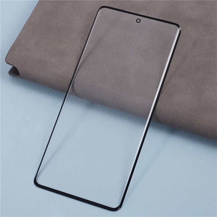 For Oppo Reno10 Pro 5G (Global) Front Screen Glass Lens + OCA Adhesive Replacement Parts (without Logo)
