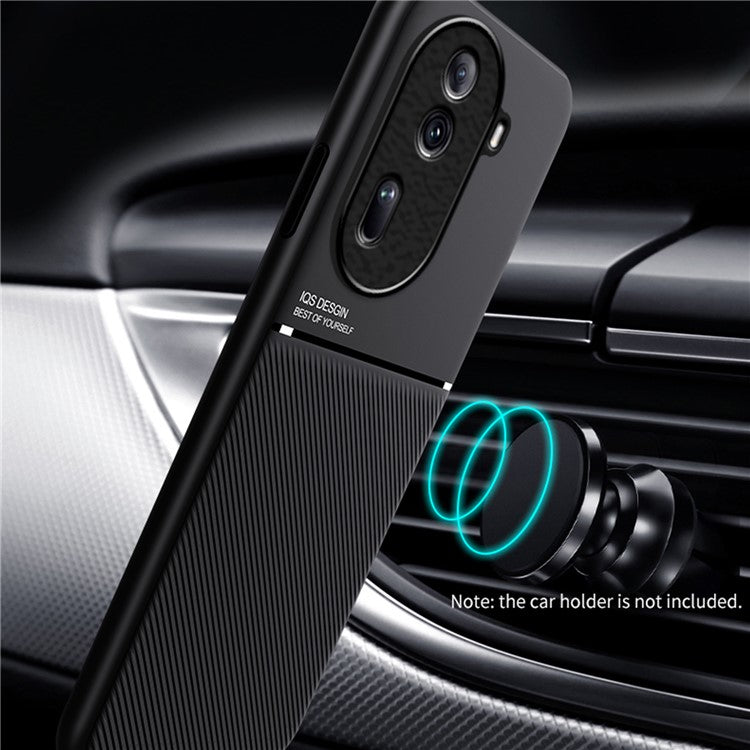 Phone Cover for Oppo Reno11 5G (Global) Back Case Works with Magnetic Car Mount - Green