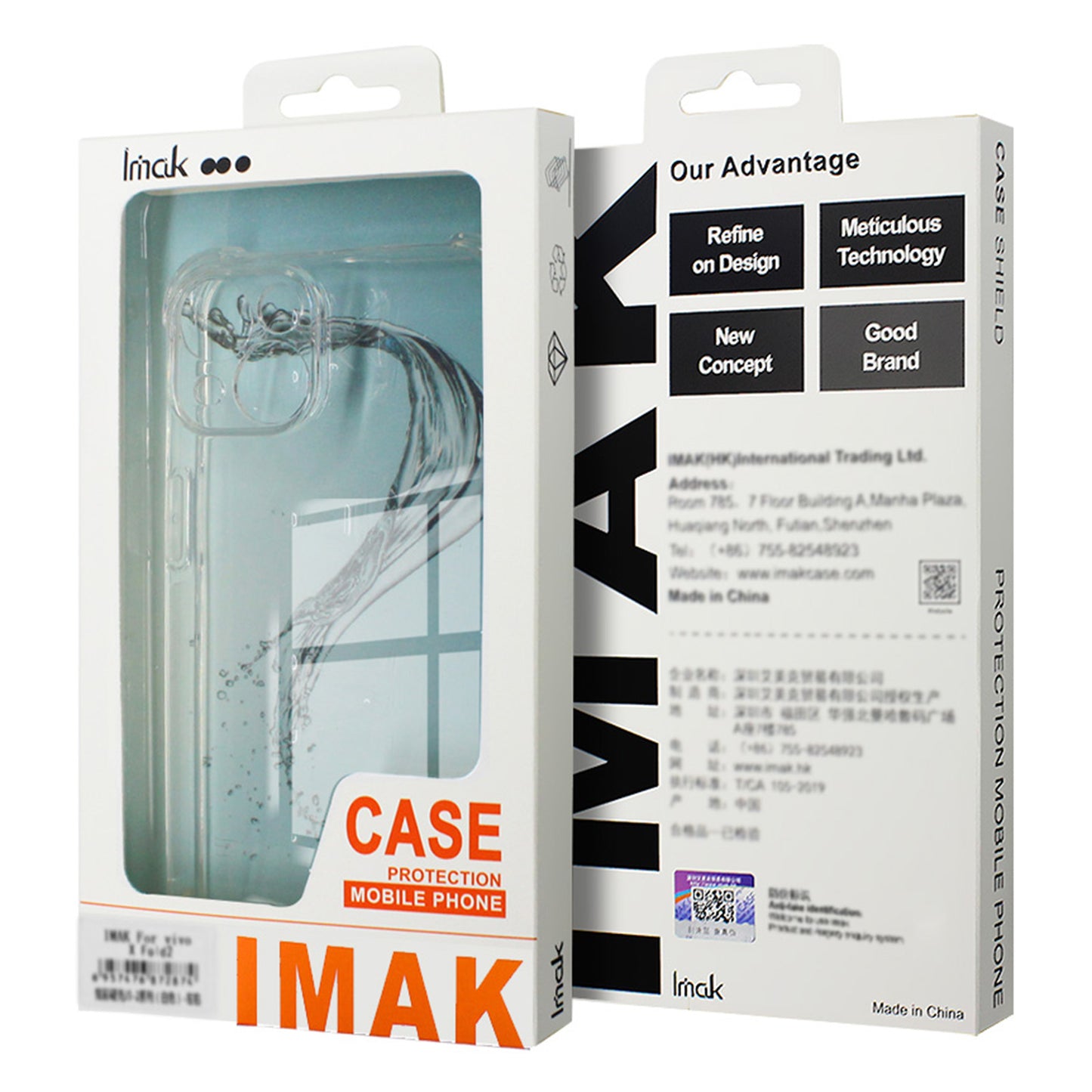 IMAK Clear TPU Cover for Samsung Galaxy S24 Ultra Case TPU Phone Shell - Transparent Black