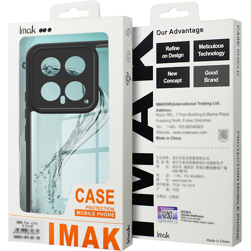 IMAK UX-9A Series for Samsung Galaxy S24 Clear Phone Case TPU+PC Cover