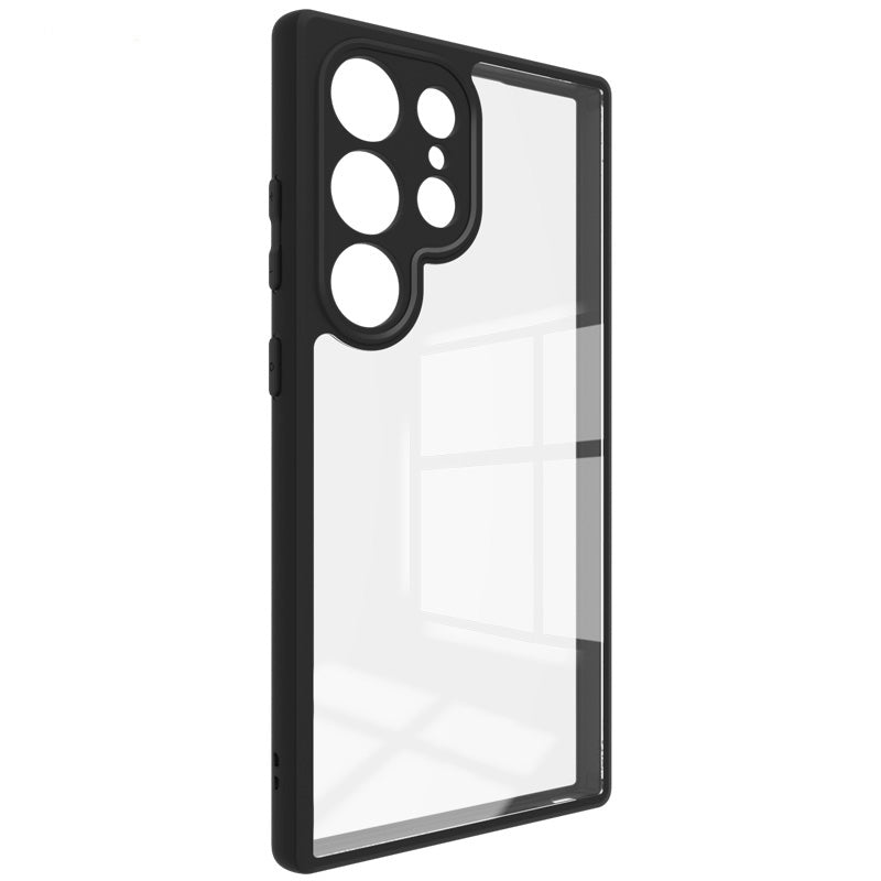 IMAK UX-9A Series Celar Case for Samsung Galaxy S24 Ultra TPU+PC Phone Cover