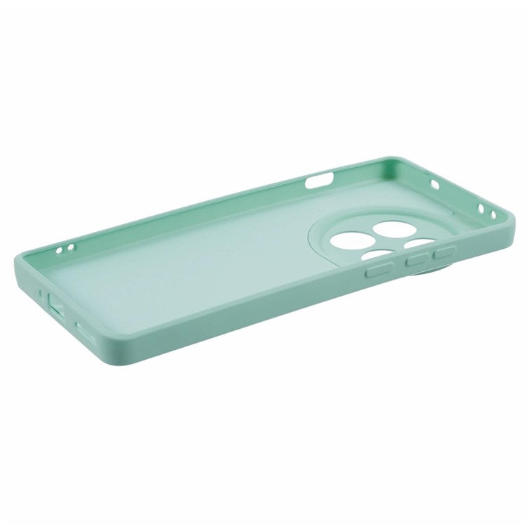 For OnePlus 12 5G Case Anti-Scratch Soft Fiber Lining TPU Phone Cover - Baby Blue