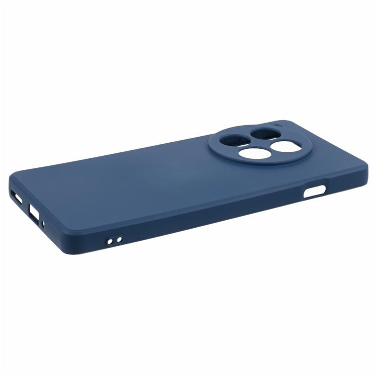 For OnePlus 12 5G Case Anti-Scratch Soft Fiber Lining TPU Phone Cover - Sapphire