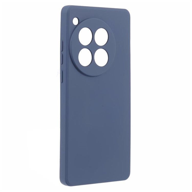 For OnePlus 12 5G Case Anti-Scratch Soft Fiber Lining TPU Phone Cover - Lavender Grey
