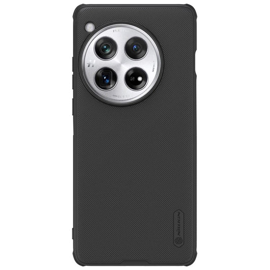 NILLKIN Super Frosted Shield Pro for OnePlus 12 5G Case Protective PC+TPU Phone Cover - Black