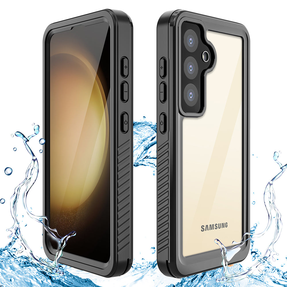 REDPEPPER FS Series for Samsung Galaxy S24+ IP68 Case Clear Back Panel Underwater Diving Phone Cover