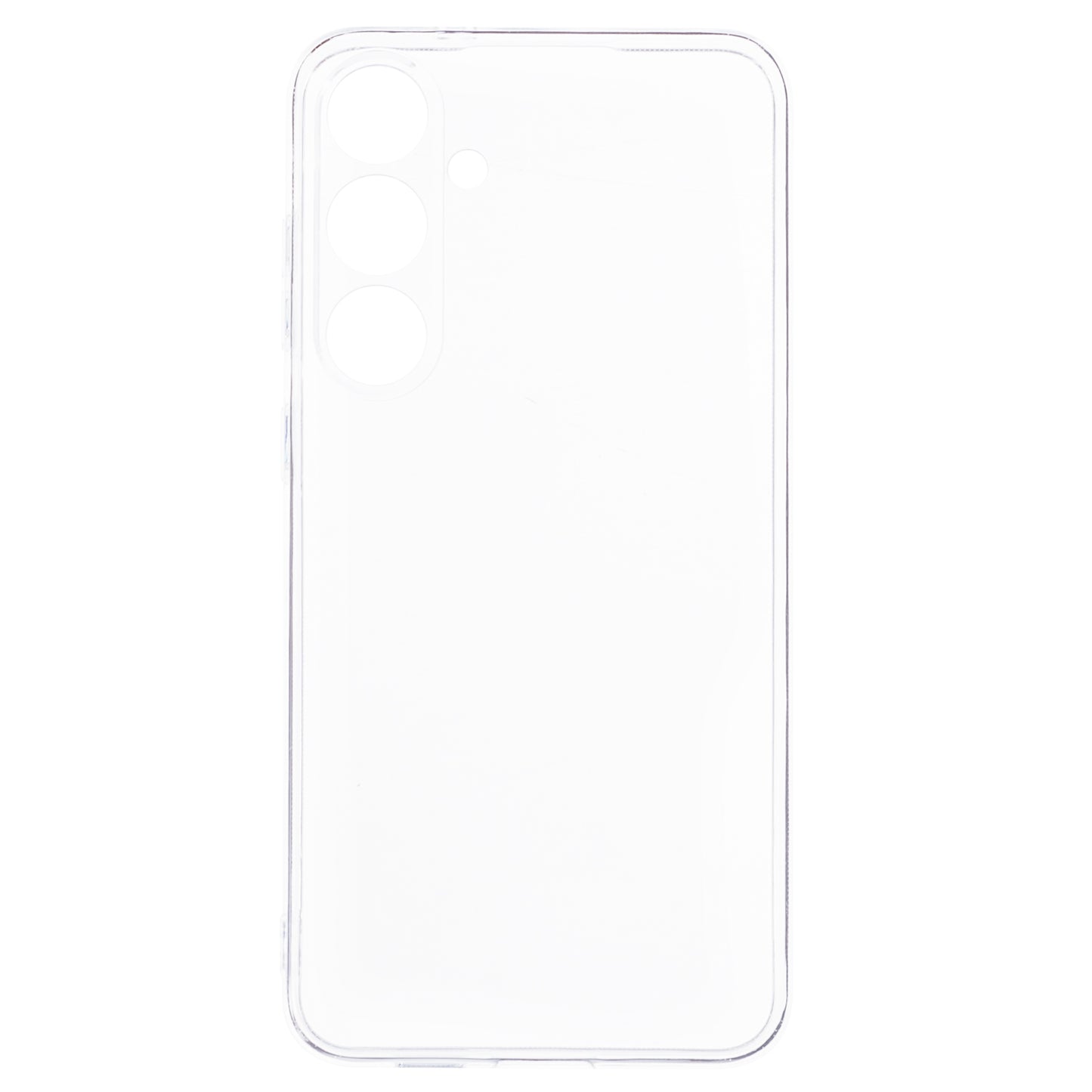 For Samsung Galaxy S24+ Clear Phone Case Watermark-free 2.0mm TPU Cover