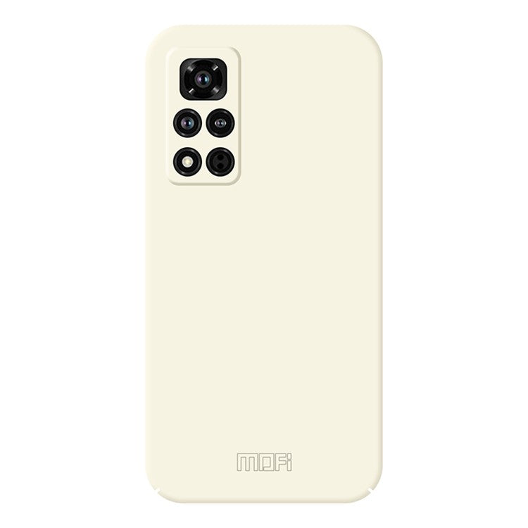 MOFI JK Qin Series For Honor V40 5G Phone Case Skin-Feel Protective Phone Cover - Beige