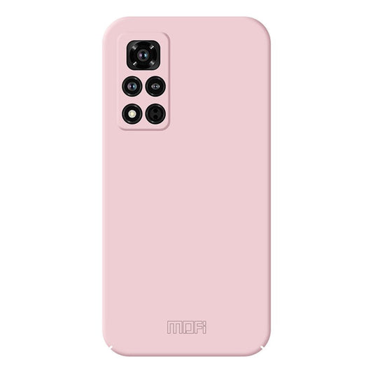 MOFI JK Qin Series For Honor V40 5G Phone Case Skin-Feel Protective Phone Cover - Pink