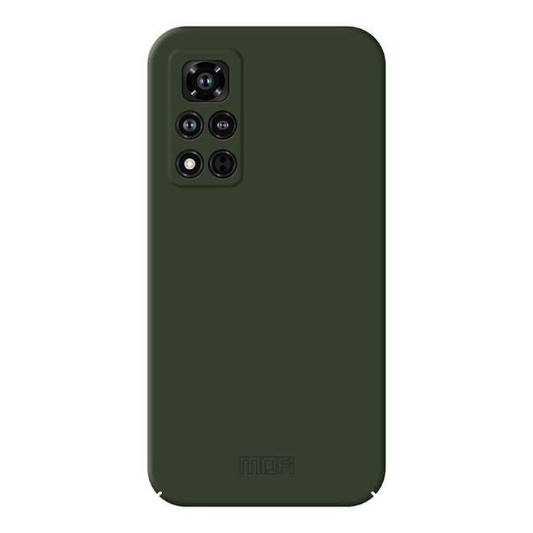 MOFI JK Qin Series For Honor V40 5G Phone Case Skin-Feel Protective Phone Cover - Green