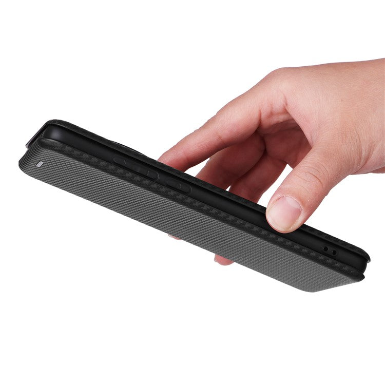 For OnePlus 12 5G Leather Phone Case with Card Slots Stand - Black