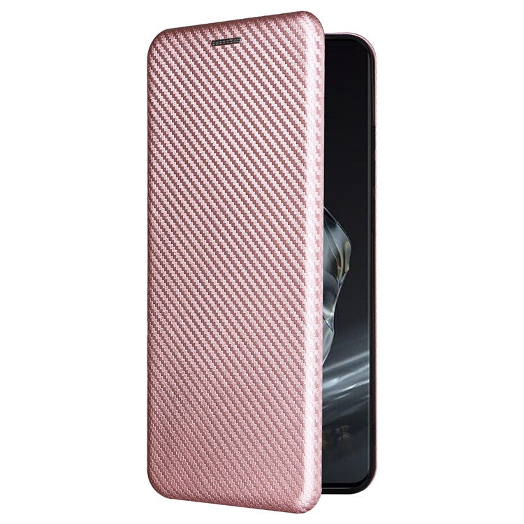 For OnePlus 12 5G Leather Phone Case with Card Slots Stand - Rose Gold