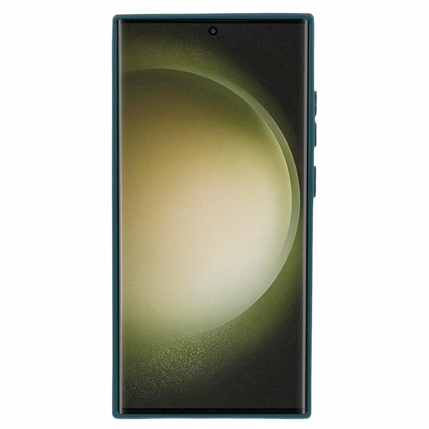 TMT Series for Samsung Galaxy S24 Ultra TPU Case Soft Lining Smart Phone Back Cover - Army Green