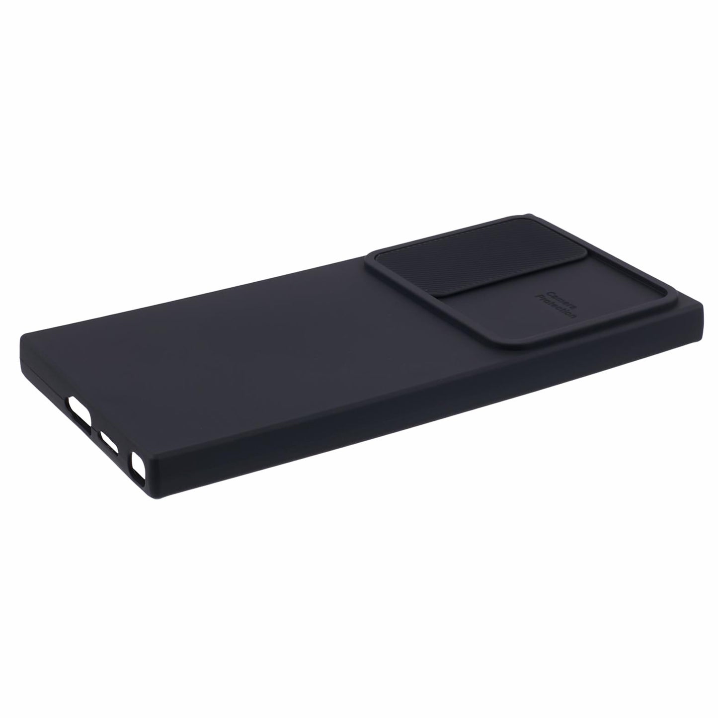 TMT Series for Samsung Galaxy S24 Ultra TPU Case Soft Lining Smart Phone Back Cover - Black