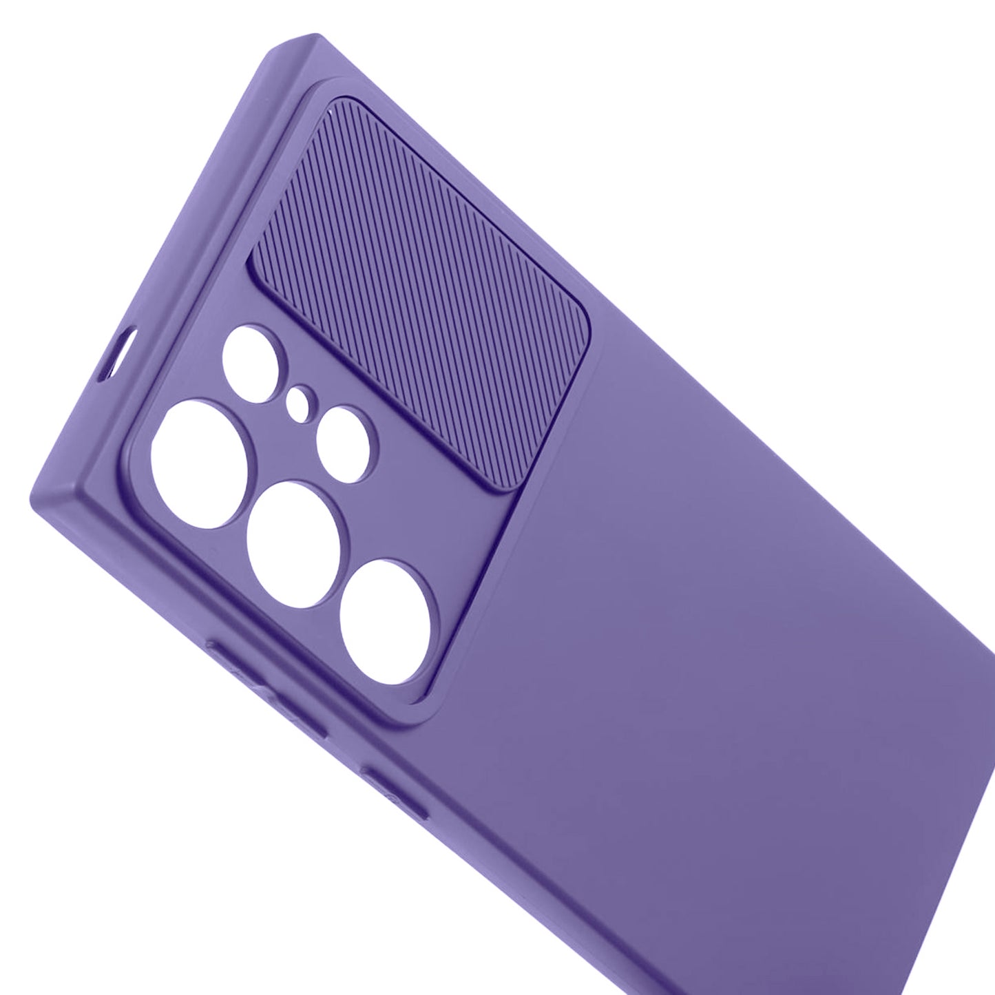 TMT Series for Samsung Galaxy S24 Ultra TPU Case Soft Lining Smart Phone Back Cover - Purple