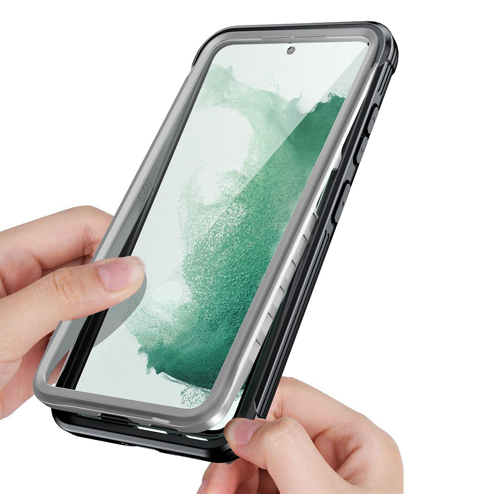 For Samsung Galaxy S24 Phone Case with PET Film Full Body Coverage Defender Phone Protective Cover