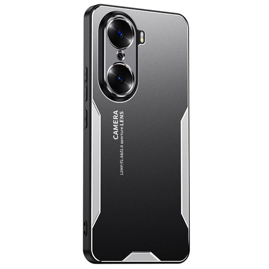 For Honor 60 Pro Anti-drop Phone Case with Precise Lens Protection - Silver