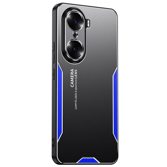 For Honor 60 Pro Anti-drop Phone Case with Precise Lens Protection - Blue