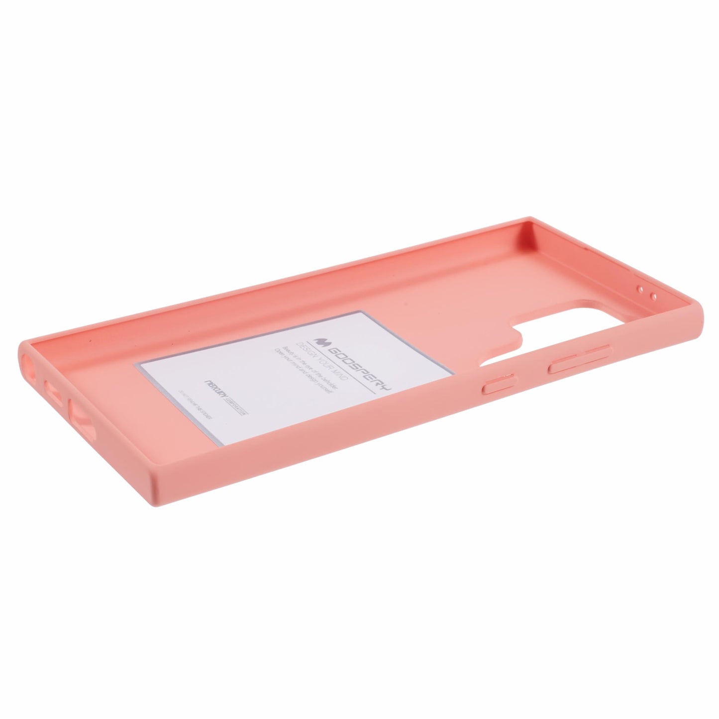 MERCURY GOOSPERY For Samsung Galaxy S24 Ultra TPU Case SOFT FEELING Series Matte Phone Cover - Pink