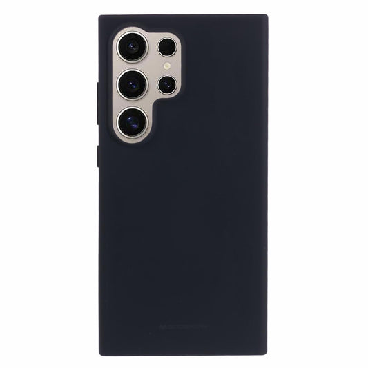 MERCURY GOOSPERY For Samsung Galaxy S24 Ultra TPU Case SOFT FEELING Series Matte Phone Cover - Black