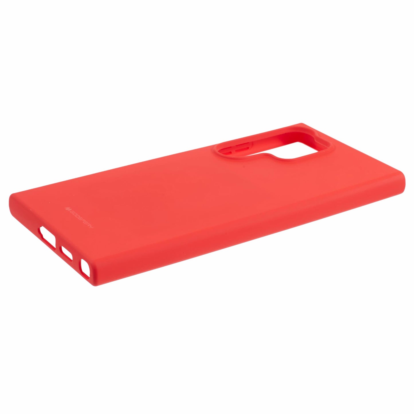 MERCURY GOOSPERY For Samsung Galaxy S24 Ultra TPU Case SOFT FEELING Series Matte Phone Cover - Red