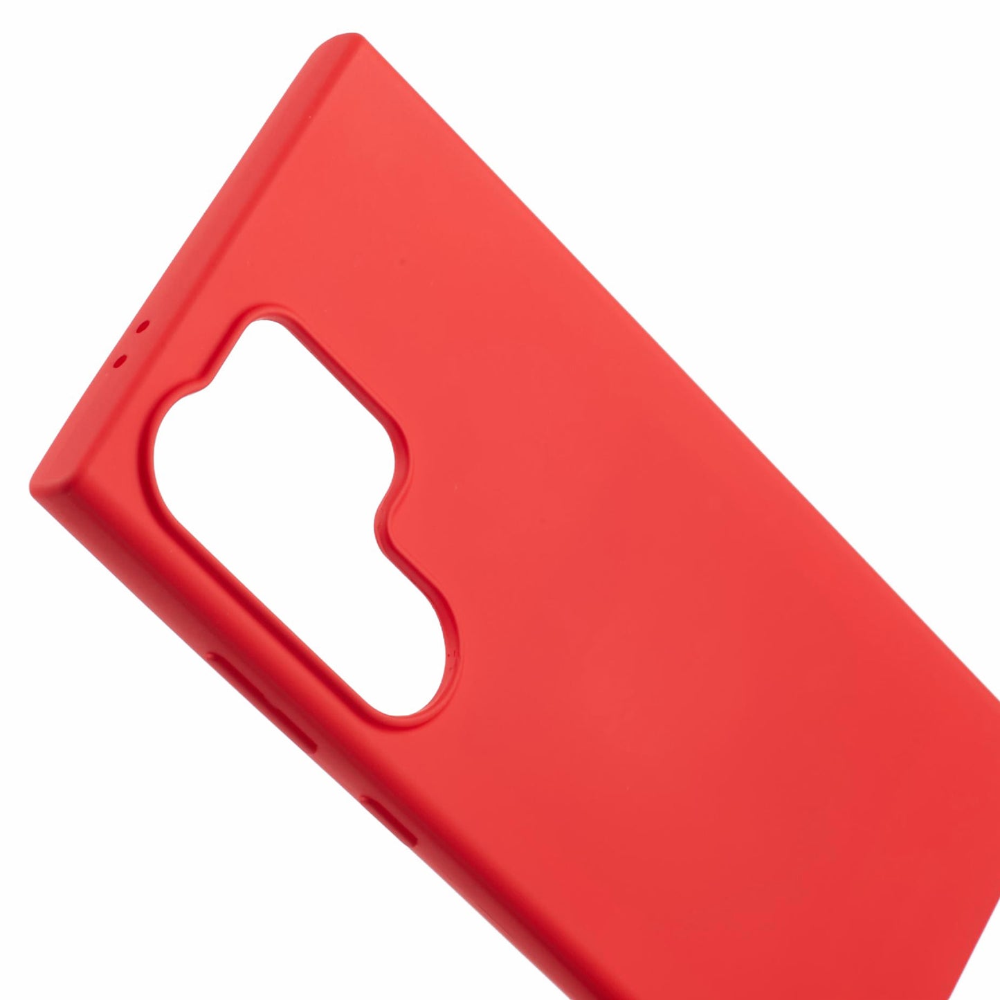 MERCURY GOOSPERY For Samsung Galaxy S24 Ultra TPU Case SOFT FEELING Series Matte Phone Cover - Red