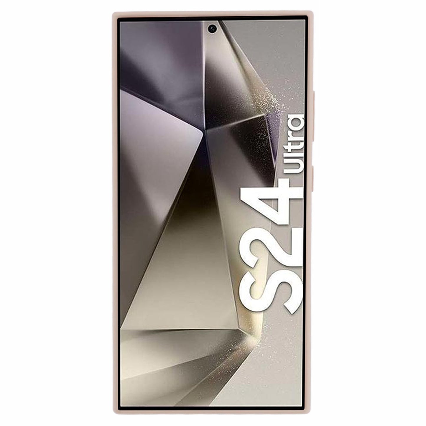 MERCURY GOOSPERY For Samsung Galaxy S24 Ultra TPU Case SOFT FEELING Series Matte Phone Cover - Light Pink