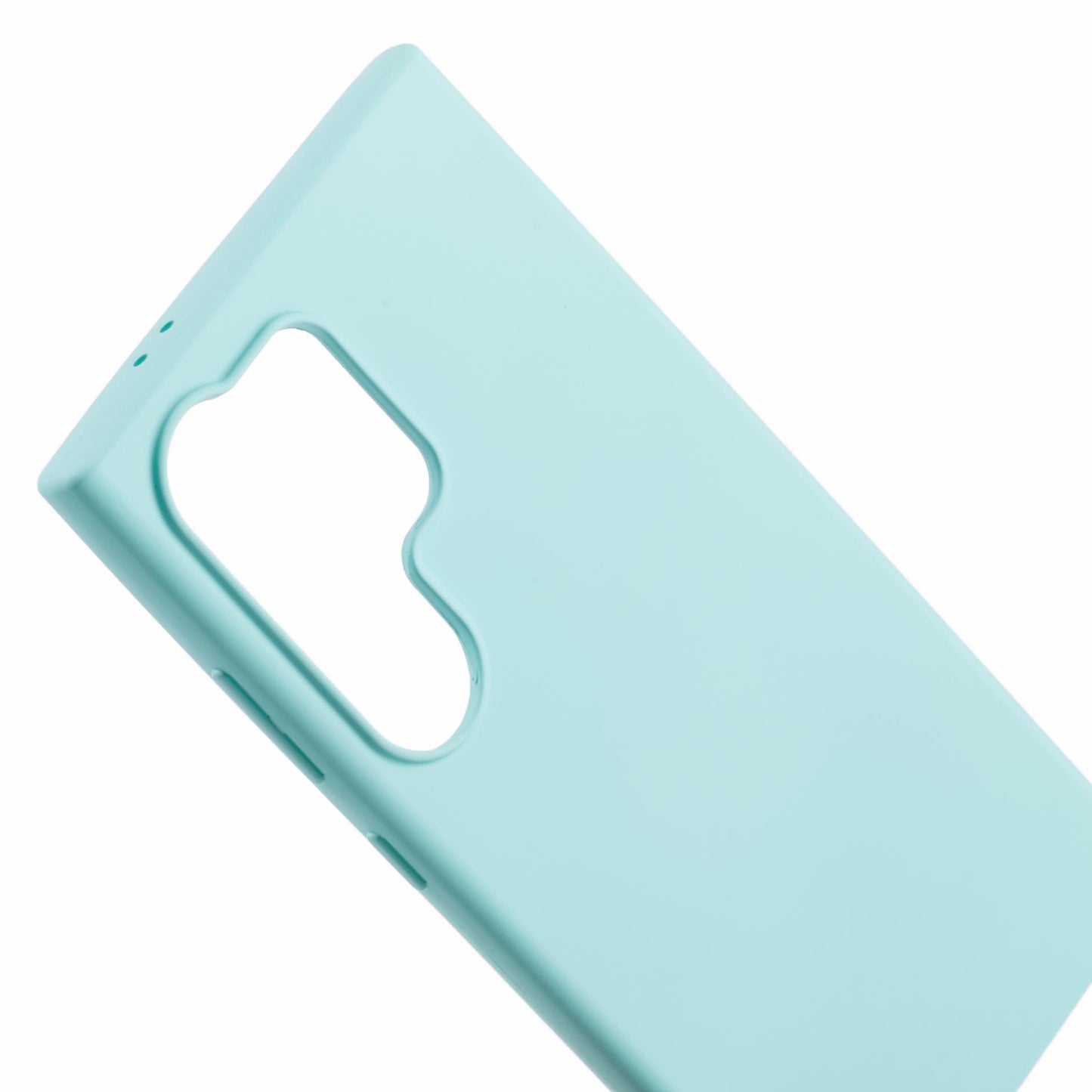 MERCURY GOOSPERY For Samsung Galaxy S24 Ultra TPU Case SOFT FEELING Series Matte Phone Cover - Cyan