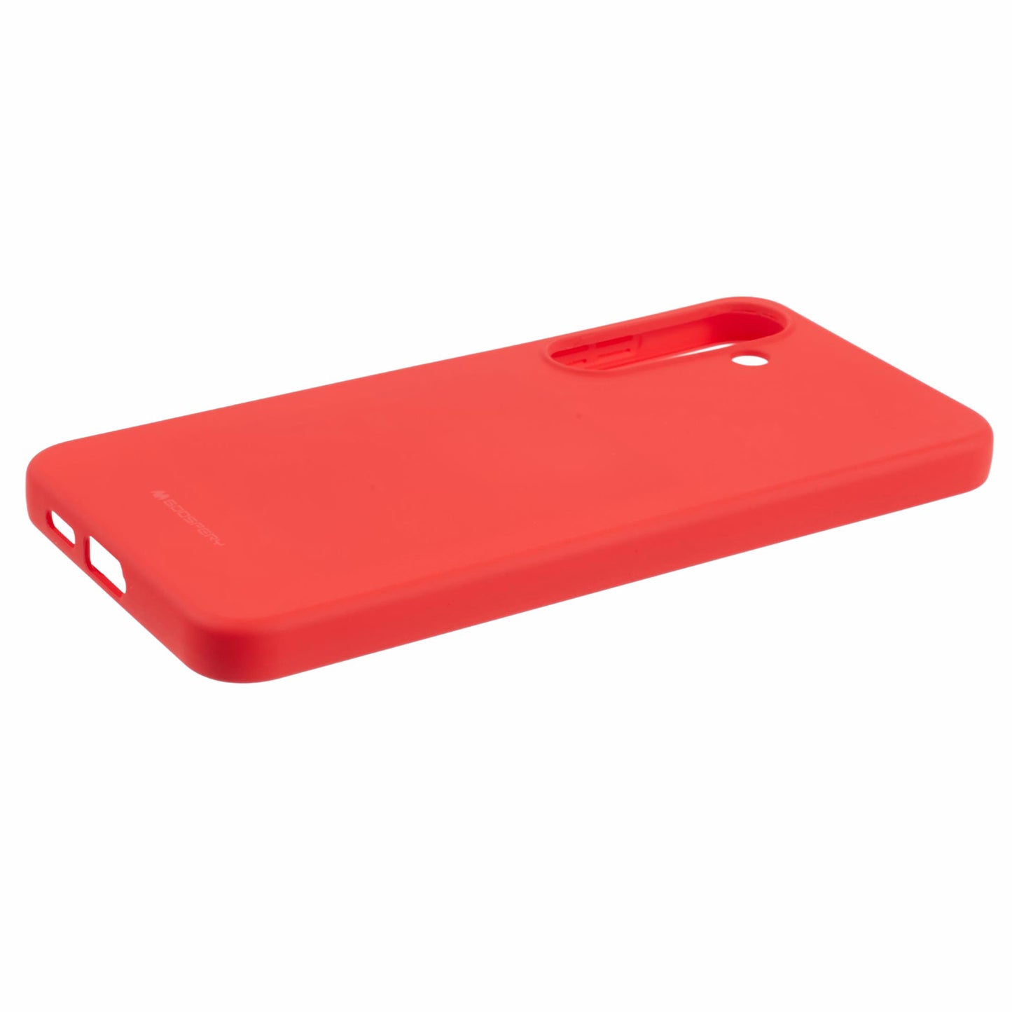 MERCURY GOOSPERY SOFT FEELING Series for Samsung Galaxy S24+ Slim Case Matte TPU Phone Cover - Red